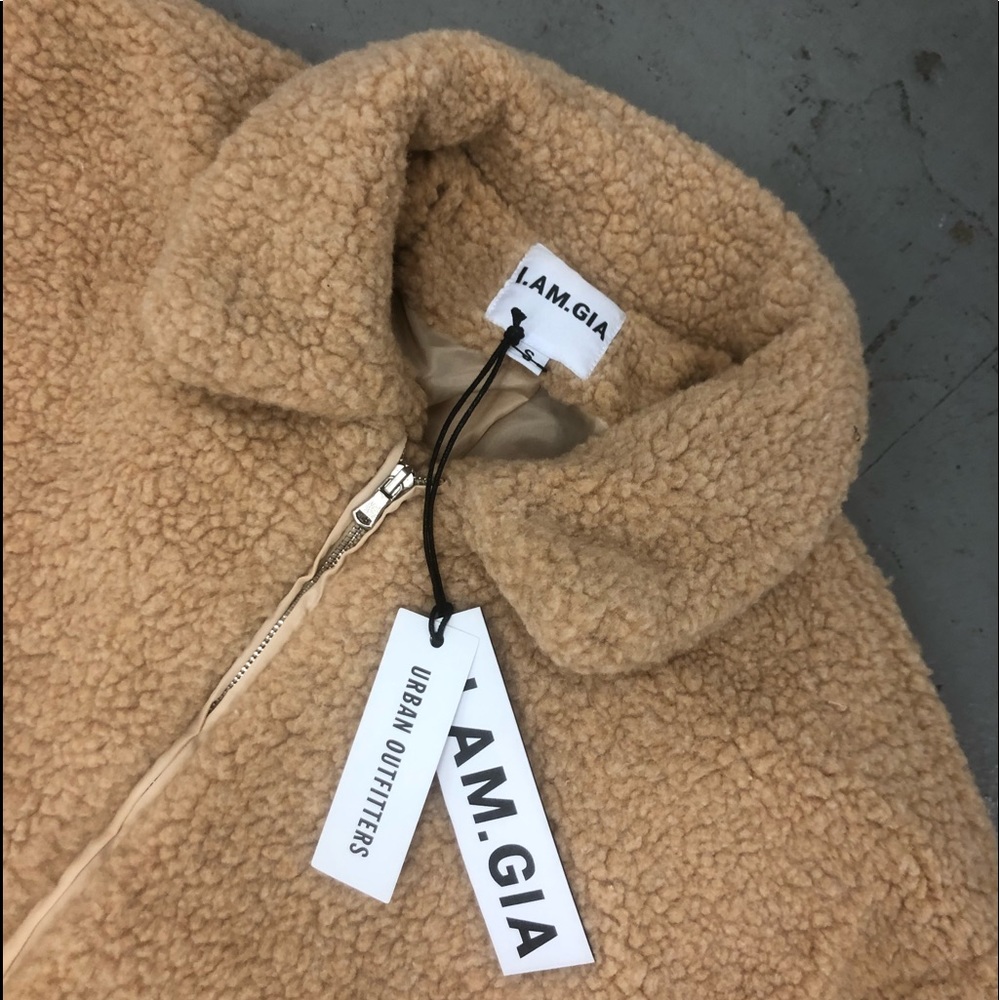 I.AM.GIA NWT Pixie Teddy Bear Coat - Picture 5 of 7